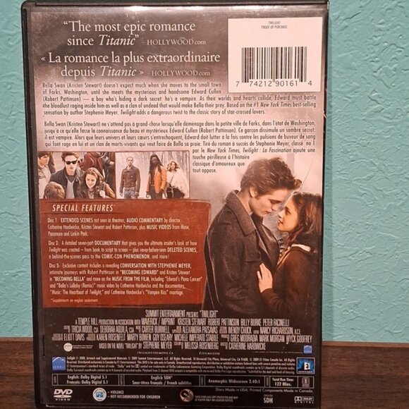 Twilight  - 3 DVD Set - Picture 2 of 6